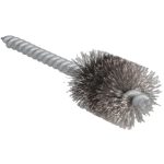 SCHAEFER BRUSH 5/8 Inch Inside Diameter, 13/16 Inch Actual Brush Diameter, Stainless Steel, Power Fitting and Cleaning Brush 08747-12