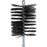 SCHAEFER BRUSH 5" Diam Round, Tempered Steel Wire Chimney Brush 36405