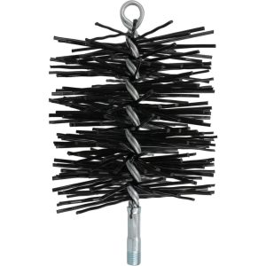 SCHAEFER BRUSH 6" Diam Round, Poly Chimney Brush 36166