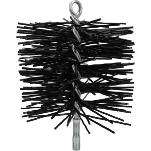 SCHAEFER BRUSH 7" Diam Round, Poly Chimney Brush 36176