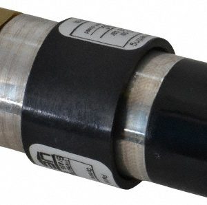 UNITED ELECTRIC CONTROLS Compact, Cylindrical Pressure Switch: 10 psi to 150 psi, 1/8" NPT Male Thread 10-B11