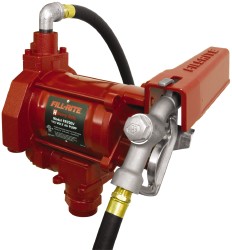 TUTHILL 20 GPM, 3/4" Hose Diam, AC Tank Pump with Manual Nozzle FR700V