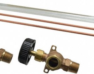 CONBRACO 400 psi Working Pressure, 200 Max psi, Bronze Liquid Level Gage Glass 20-205-00