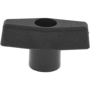 GIBRALTAR M6 Hole Thread, 2" Head Length, Polypropylene, Thru Hex Hole Bar / Wing Knob KNH4-HEXT5-----