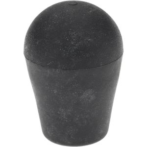GIBRALTAR 1/4-20 Hole, 0.51" Deep Hole, Thermoplastic, Female Insert Tapered Knob KN4C----S3--S21