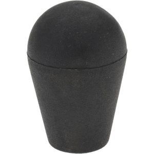 GIBRALTAR 1/2-13 Hole, 0.51" Deep Hole, Thermoplastic, Female Insert Tapered Knob KN8C----S5-LS21