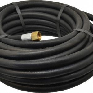CONTINENTAL CONTITECH Multipurpose Air Hose: 3/8" ID, 23/32" OD, 50' HZB03830-50-31