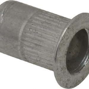 RIVETKING #10-32, 0.02 to 0.13" Grip, 19/64" Drill, Aluminum Standard Rivet Nut 10F1IKFAP/P25