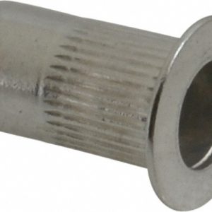 RIVETKING #8-32, 0.08 to 0.13" Grip, 17/64" Drill, Aluminum Standard Rivet Nut 8C2IKFAP/P25