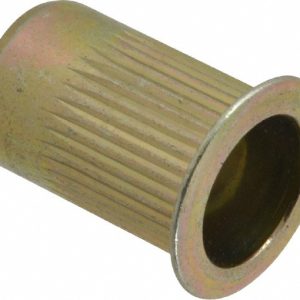 RIVETKING 0.13 to 0.225" Grip, Steel Standard Rivet Nut .100C2IKFSY/P25