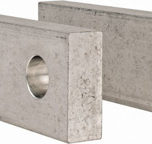 GIBRALTAR Vise Jaw: 6.00" Wide, 2" High, 0.7500" Thick, Flat 428-1089