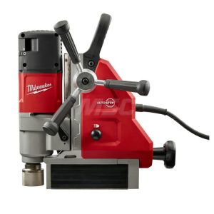 MILWAUKEE TOOL Corded Pernament Magnetic Drill: 1-5/8" Chuck, 5-1/8" Travel, 470 to 730 RPM 4274-21