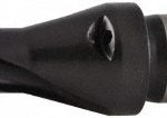 SECO Replaceable-Tip Drill: 14 to 14.99 mm Dia, 1.97" Max Depth, 5/8" Weldon Flat Shank 02445829
