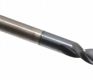SGS Screw Machine Drill Bit: 1/4" (0.2500) Dia, 145 deg, Solid Carbide 51343