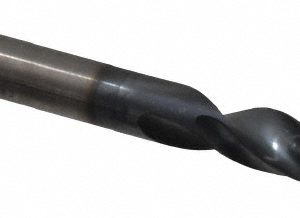 SGS Screw Machine Drill Bit: 5/16" (0.3125) Dia, 145 deg, Solid Carbide 51349