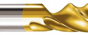 SGS Screw Machine Drill Bit: 6.50 mm (0.2559) Dia, 145 deg, Solid Carbide 63213