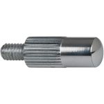 MITUTOYO Drop Indicator Shell Contact Points: #4-48 Thread, 0.2000" Dia, 0.5000" Point Length, Solid Carbide 101185