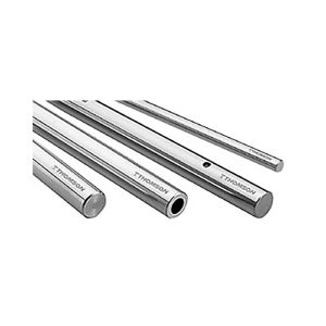 THOMSON INDUSTRIES Round Linear Shafting: 0.38" Dia, 15" OAL, Steel 3/8 L SOFT L 15