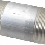 MERIT BRASS 2 x 4" 6061 Aluminum Pipe Nipple 8032-400