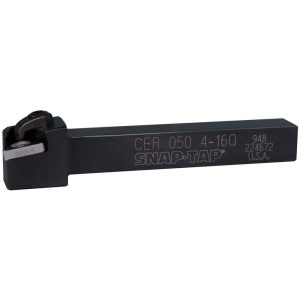 SECO Indexable Threading Toolholder: External, Right Hand, Uses 1.5 Inserts, 1/2 x 1/2" Shank 00072524