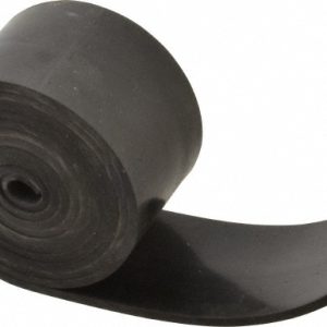 USA INDUSTRIALS Rubber Strip: Buna-N, 1/8" Thick, 2" Wide, 5' Long, Black BULK-RS-H60-268