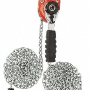CM Manual Mini-Ratchet Lever Hoist: 550 lb Capacity, 10' Max Lift 0214
