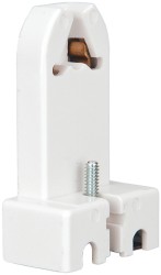 PASS & SEYMOUR 2 Pin, 600 VAC, 660 Watt, Medium Base, Medium Bi-Pin Lamp Holder 3901W