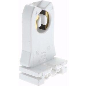 LEVITON 2 Pin, 600 VAC, 660 Watt, Medium Base, Turntype Lamp Holder 13354