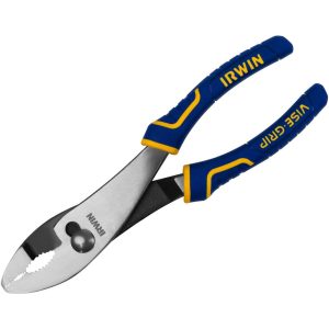 IRWIN 8" OAL, 1-5/16" Jaw Length, 1-11/32" Jaw Width, Slip Joint Pliers 2078408