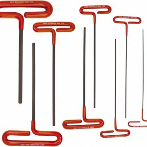 BONDHUS 8 Piece T-Handle Cushion Grip Hex Key Set 46587