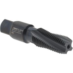 KENNAMETAL 1/4-18 NPT, 15&deg; Helix, 4 Flutes, 2-1/2 - 3-1/2 Chamfer, Oxide Finish, High Speed Steel, Spiral Flute Pipe Tap 5629798