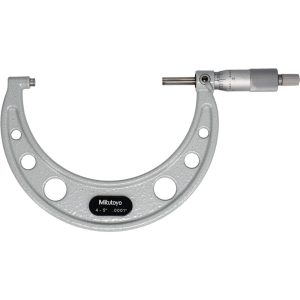 MITUTOYO Mechanical Outside Micrometer Set: 23 Pc, 0 to 12" Measurement 103-908-40