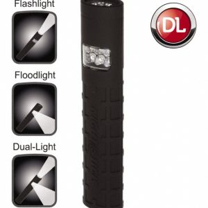 BAYCO Handheld Flashlight: LED, 60 Lumens, 3 hr Max Run Time, AAA Battery (Included) NSP-1400B