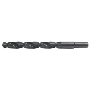 CLE-LINE Reduced Shank Drill Bit: 1/2" Dia, 3/8" Shank Dia, 135 deg Point, High-Speed Steel C20638