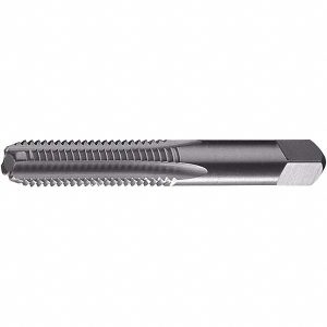 CLE-FORCE Straight Flute Tap: M16x2.00 Metric Coarse, 4 Flutes, Bottoming, Carbon Steel, Bright/Uncoated C69549