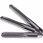 CLE-FORCE Tap Set: M16 x 2 Metric, 4 Flute, Bottoming Plug & Taper, Carbon Steel, Bright Finish C69550