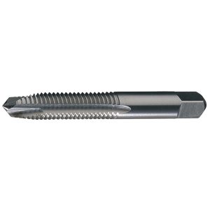 CLE-LINE Spiral Point Tap: M5x0.8 Metric, 2 Flutes, Plug Chamfer, HSS, Bright/Uncoated Coated C62179
