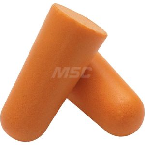 JACKSON SAFETY Earplugs: 31 dB, Foam, Bullet, Roll Down, Uncorded, n-Metal Detectable 67210