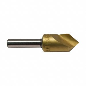 M.A. FORD Countersink: 1/4" Head Dia, 120.00 deg Included Angle, 1 Flute, High-Speed Steel, Right Hand Cut 61T025006