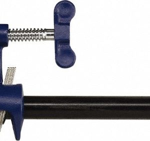 IRWIN 3/4" Pipe, 2-1/2" Throat Depth, Clutch & Deep Throat Pipe Clamp 2024100