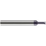 HARVEY TOOL Back Chamfer: 0.08" Dia, 90 &deg;, 0.014" Chamfer, 4 Flutes, Solid Carbide 910380-C3