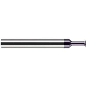 HARVEY TOOL Back Chamfer: 1/2" Dia, 90 &deg;, 0.088" Chamfer, 6 Flutes, Solid Carbide 910480-C3