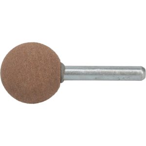 GRIER ABRASIVES 1" Max Dia x 2" Long, Ball A25, Rubberized Point A25-J1-19806