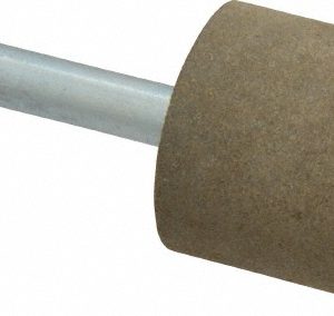GRIER ABRASIVES 1" Max Dia x 2-1/2" Long, Cylinder W220, Rubberized Point W220-J3-19811