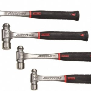 PROTO 4 Piece, 1/2, 3/4, 1, 1-1/2 Lb Head Weight, Forged Steel, Ball Pein Hammer Set J1304AVPS