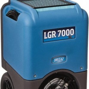 DRI-EAZ 29 Gal Saturation Capacity, 8.3 Amp, Dehumidifier 108110