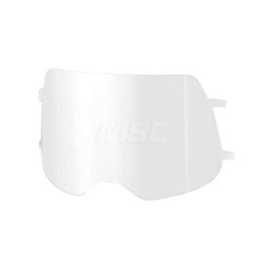 3M Pack of (5), 8" Wide x 4" High, Polycarbonate Replacement Visors 7000128083