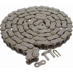 BROWNING Roller Chain: Standard Riveted, 1" Pitch, 80 Trade, 10' Long, 1 Strand 2722597