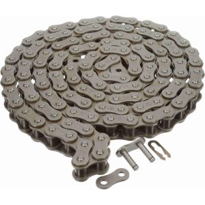 BROWNING Roller Chain: Standard Riveted, 1" Pitch, 80 Trade, 10' Long, 1 Strand 2722597
