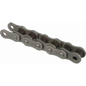BROWNING Roller Chain: Standard Riveted, 1/4" Pitch, 25 Trade, 10' Long, 1 Strand 2740512